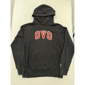 OVO Black Pullover Hoodie Men's XL Red Logo Hooded Pockets AUTHENTIC